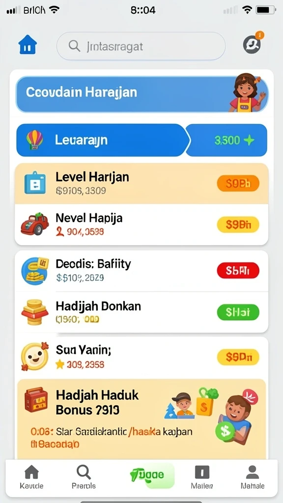 Karakter yang beragam dengan kemampuan unik.