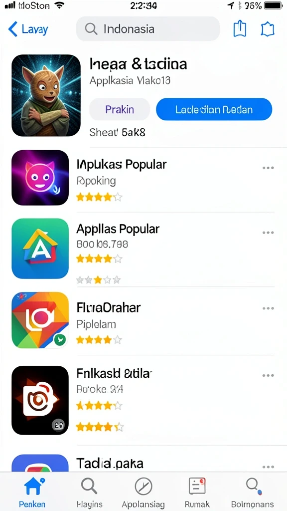 Tangkapan layar dari momen seru dalam permainan.