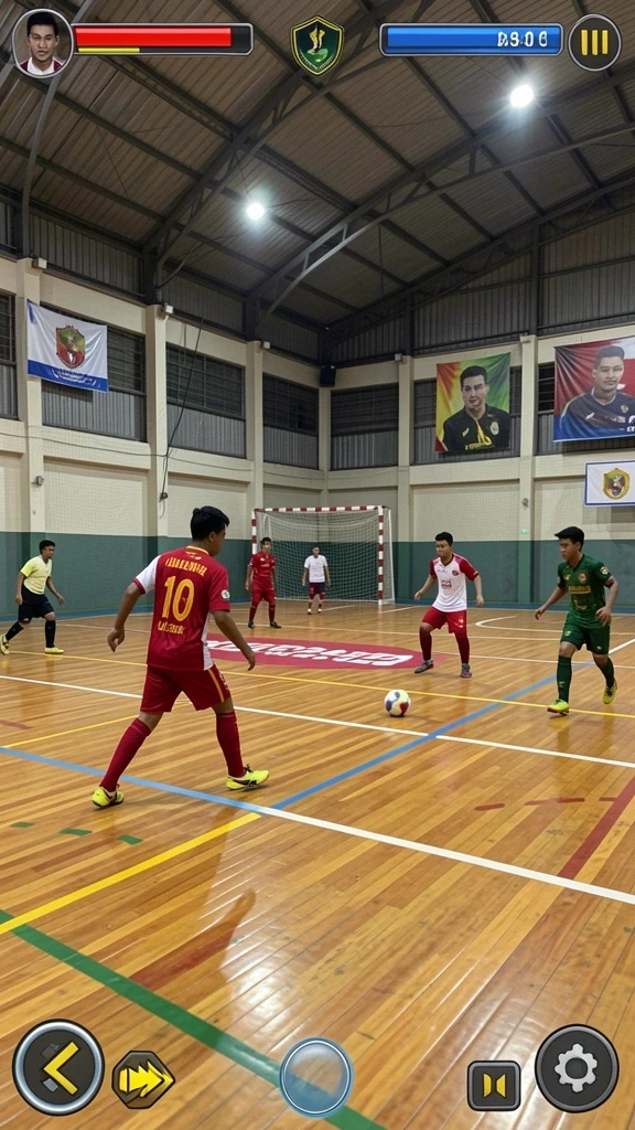 Tampilan karakter utama yang menarik dan ceria.