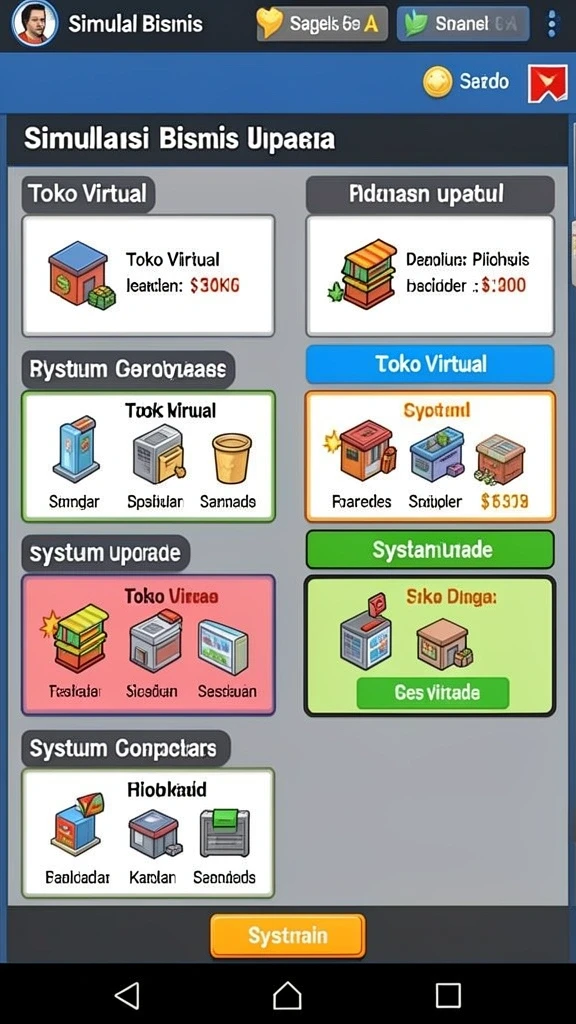 Berbagai mini-games seru untuk dimainkan bersama teman.