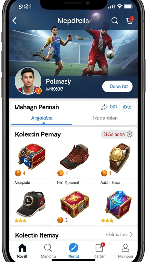 Karakter yang dapat disesuaikan sesuai keinginan pemain.