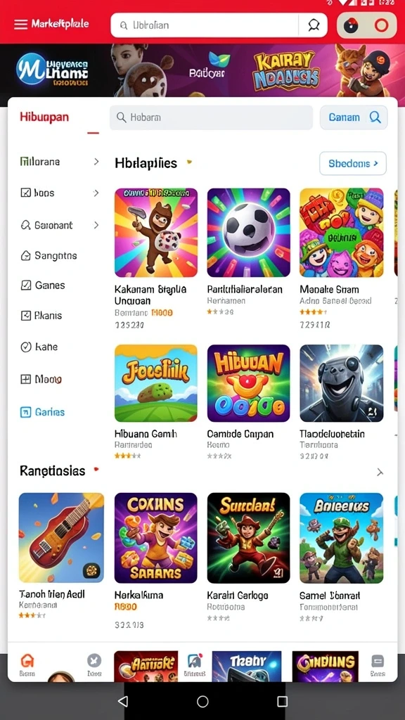 Fitur sosial yang memungkinkan interaksi antar pemain.