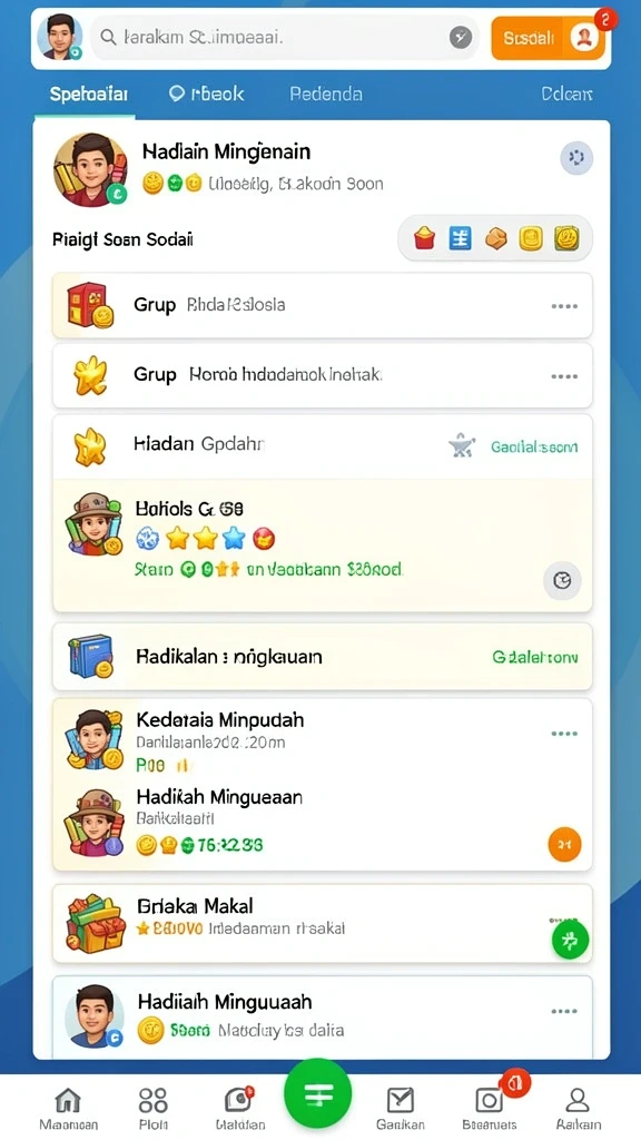 Karakter unik dengan kemampuan spesial yang beragam.