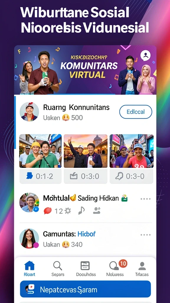 Fitur multiplayer yang memungkinkan bermain bersama teman.