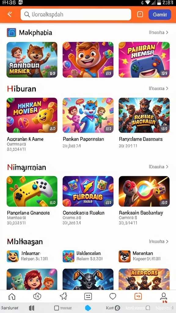 Fitur petualangan yang membuat pemain terlibat dalam cerita.