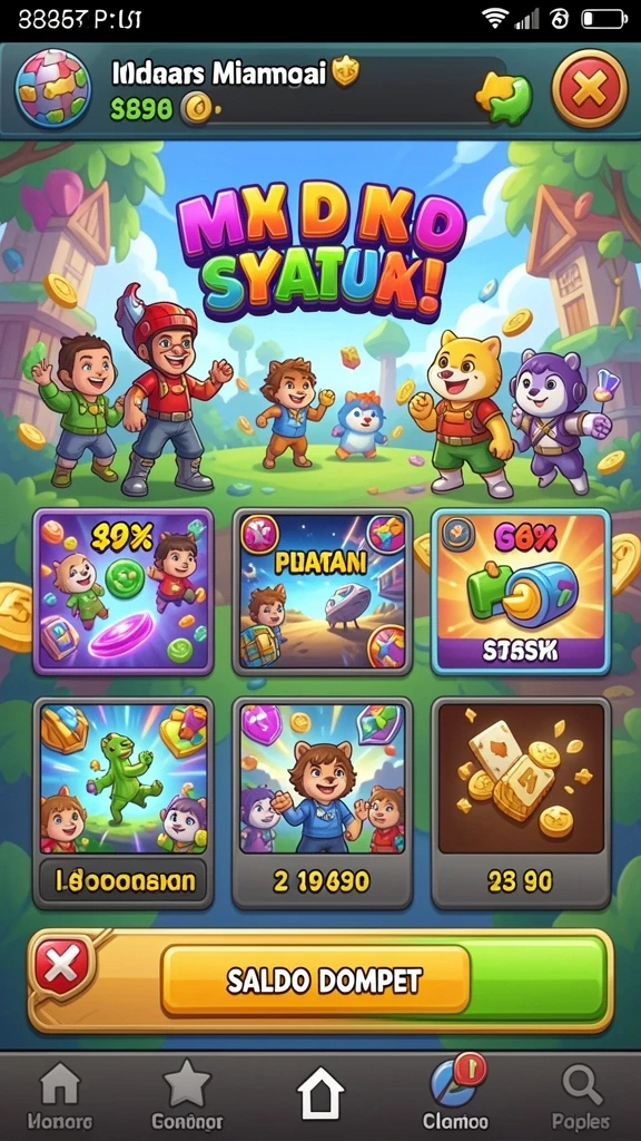 Tampilan grafis yang memukau dan menawan.