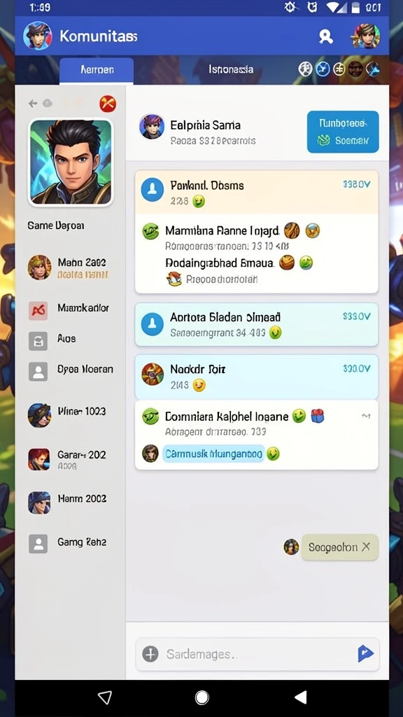 Pengguna bersaing di leaderboard GENGTOTO.