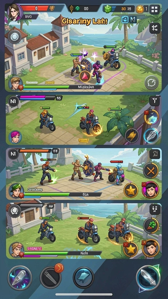 Desain yang modern dan responsif untuk pengalaman bermain yang maksimal.