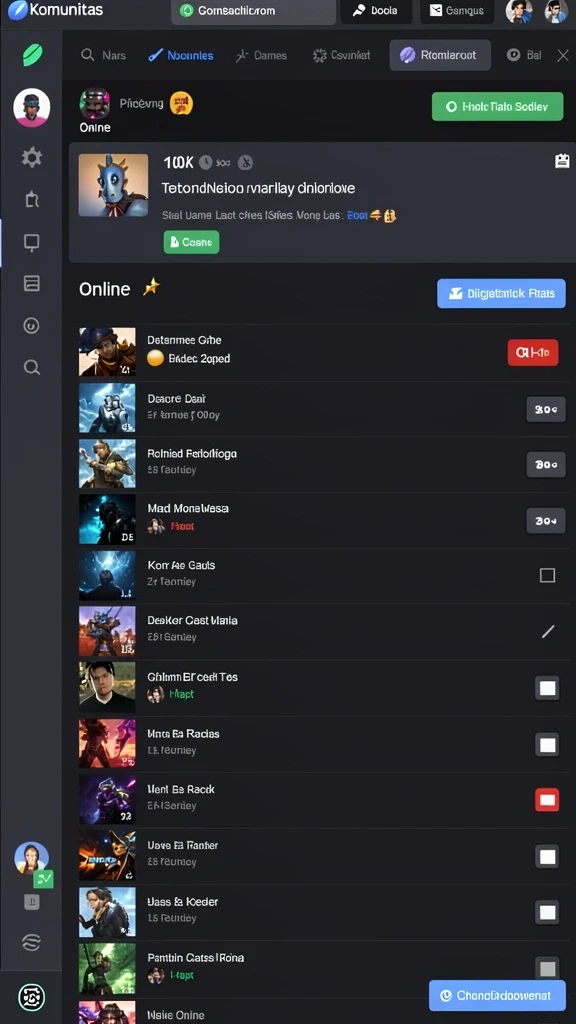 Fitur gameplay yang beragam dan interaktif.