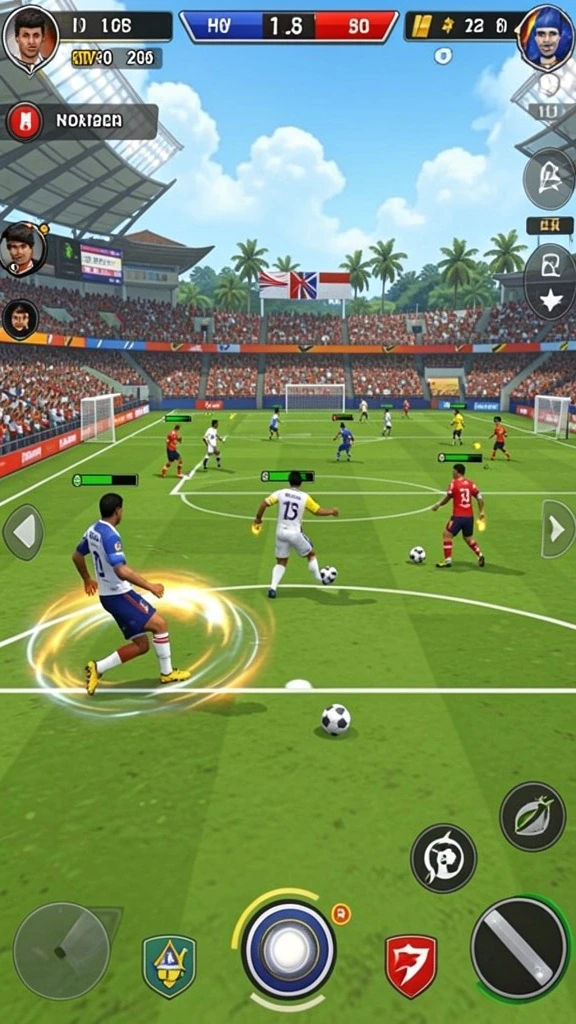 Mode permainan yang variatif untuk semua level.