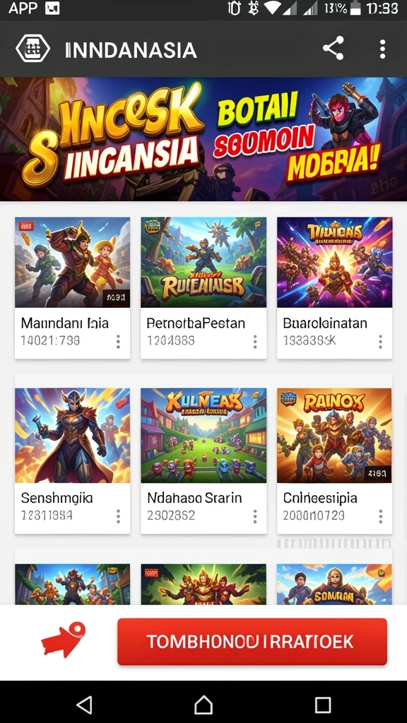 Tampilan awal aplikasi JAGOLEDAK yang menarik.