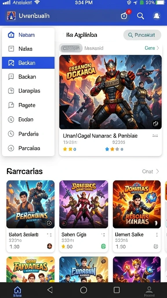 Tantangan seru dengan teman dalam mode multiplayer.