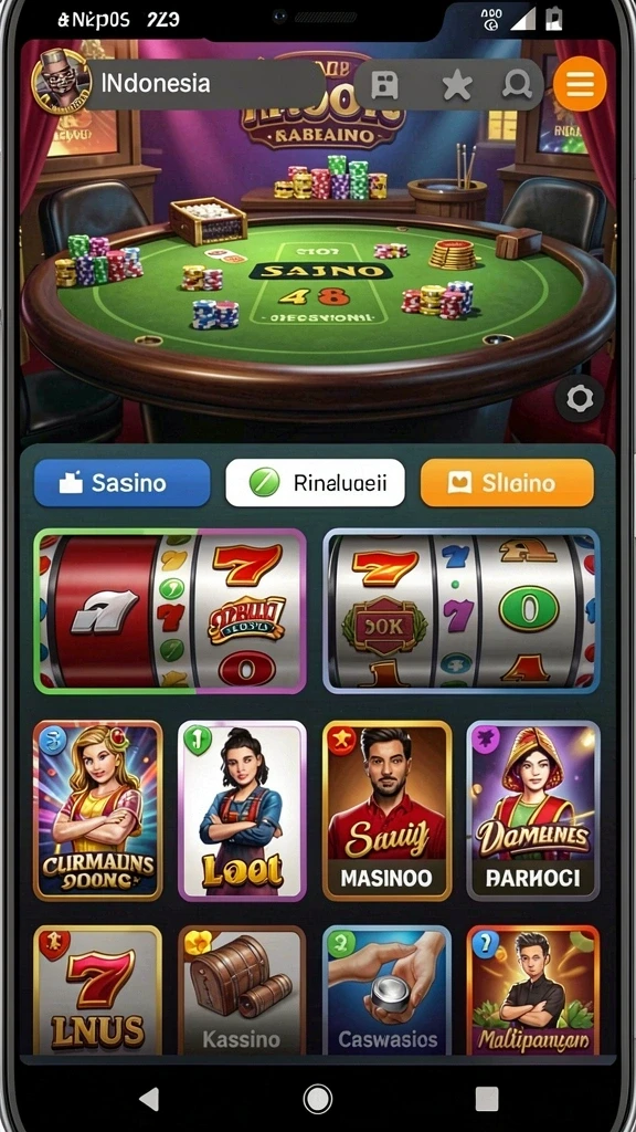 Fitur live dealer yang menawarkan interaksi nyata.