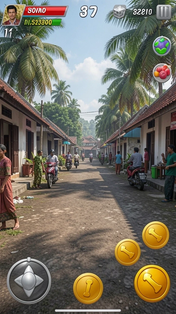 Menampilkan dunia yang menakjubkan dan penuh rahasia.