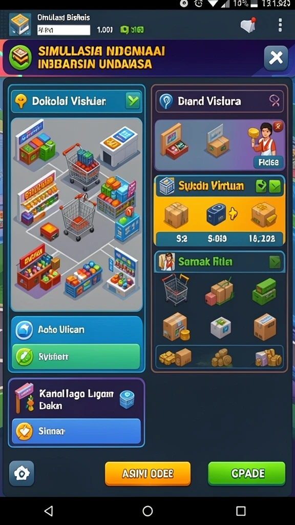 Fitur interaktif untuk pengalaman bermain lebih seru.