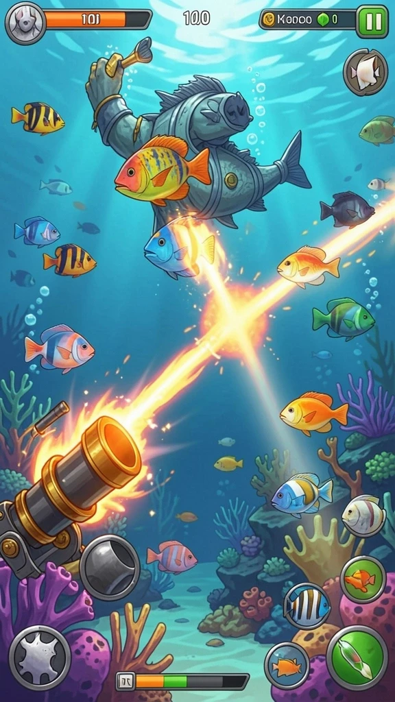 Tampilan permainan slot yang menarik dan penuh warna.