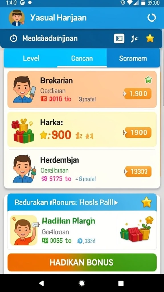 Antarmuka pengguna yang mudah dipahami dan navigasi yang lancar.