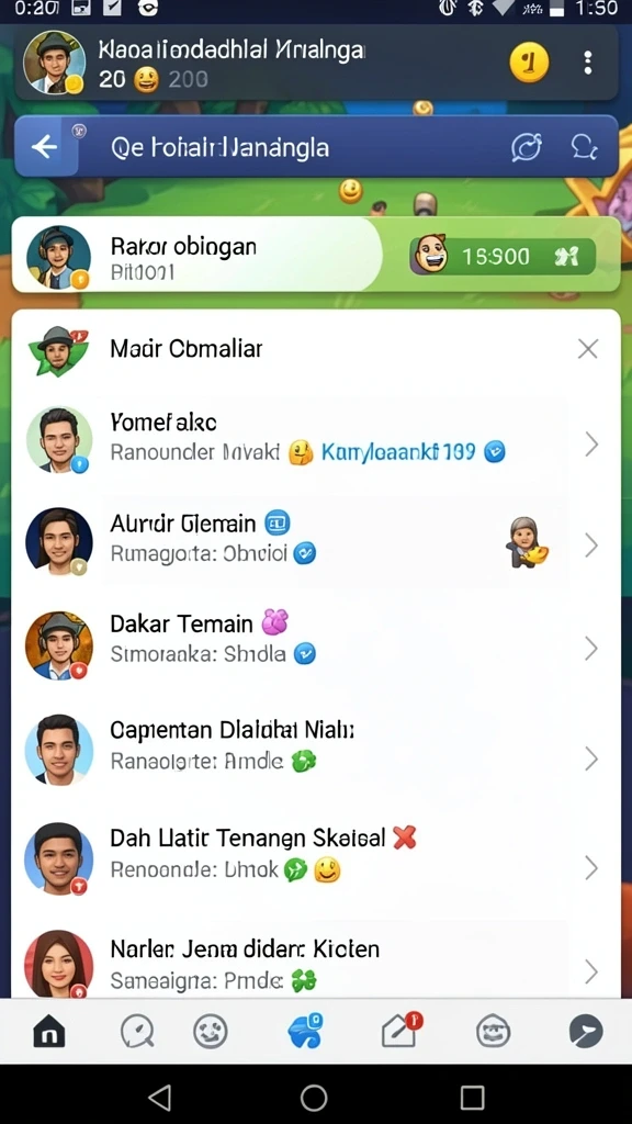 Tampilan antarmuka pengguna yang intuitif.