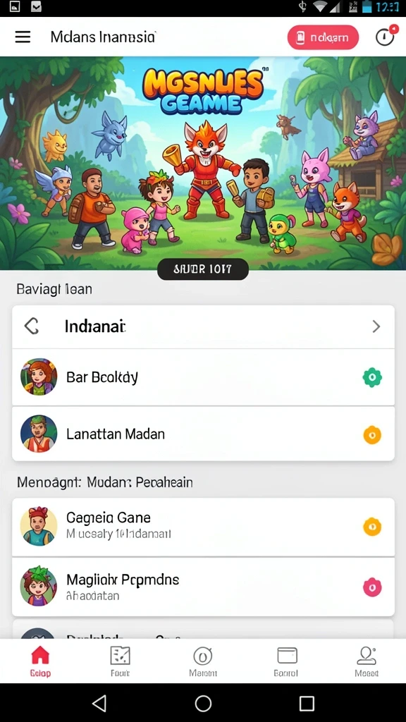 Berbagai pilihan mode permainan yang seru dan menantang.