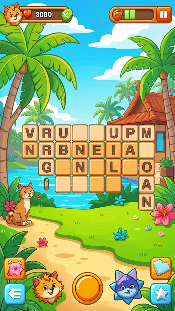 Tampilan awal game PCPC7 yang menarik.
