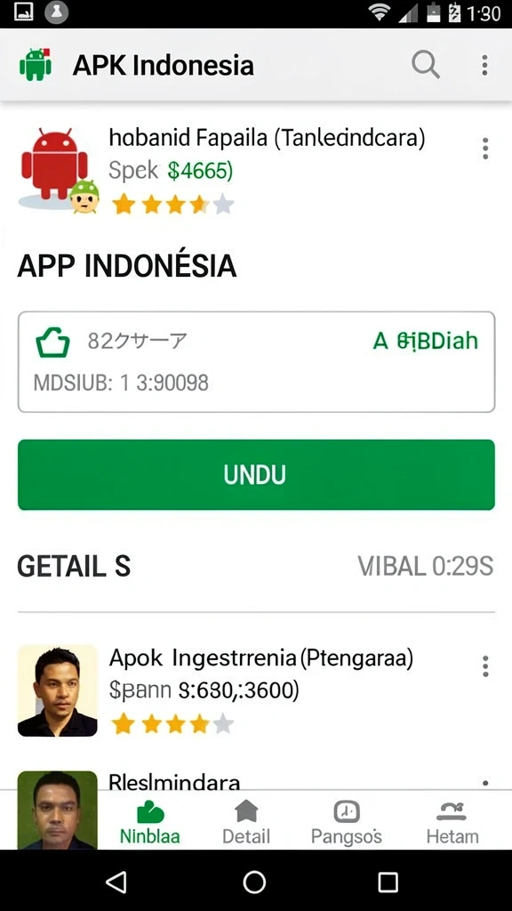 Tampilan antarmuka yang menarik dan mudah digunakan.