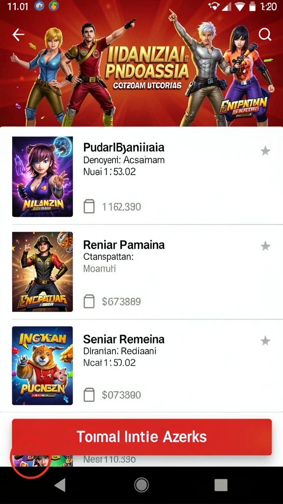 Berbagai permainan menarik untuk semua kalangan.