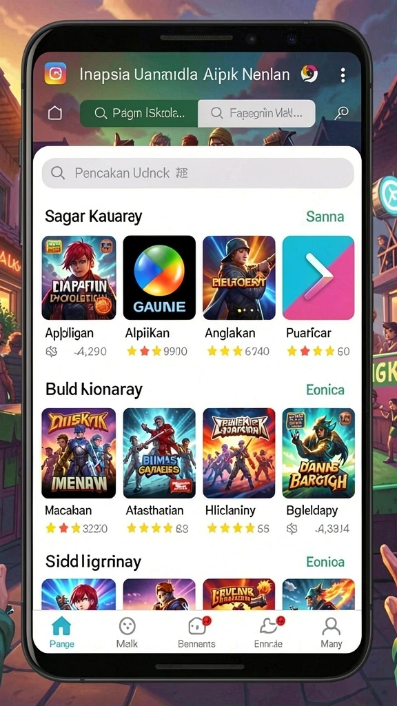 Karakter utama dalam aksi gameplay RAHAYU88.