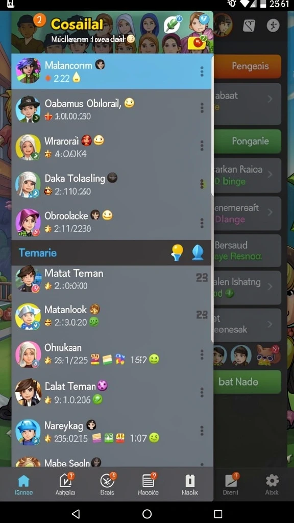 Tampilan awal yang menawan dan intuitif.