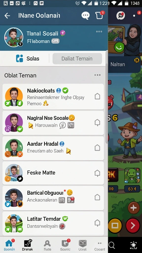 Sistem reward yang memotivasi pemain untuk berprestasi.