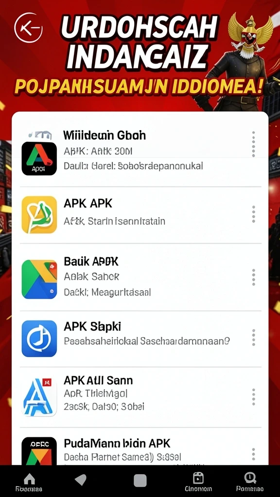 Tampilan antarmuka yang sederhana namun menarik.