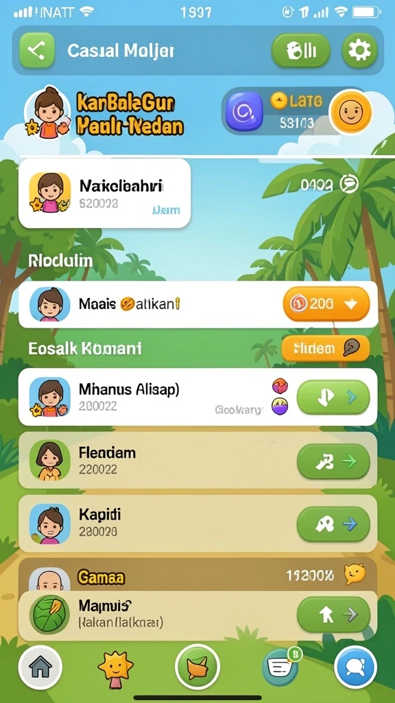 Berbagai mode permainan yang menantang bagi semua pemain.