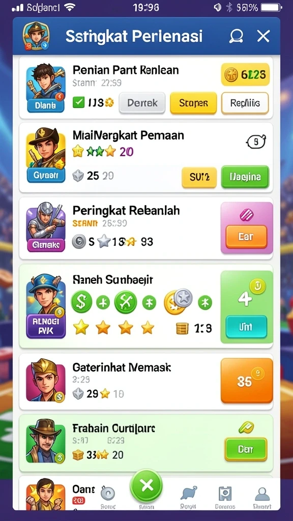 Berbagai mode permainan untuk meningkatkan keterampilan.