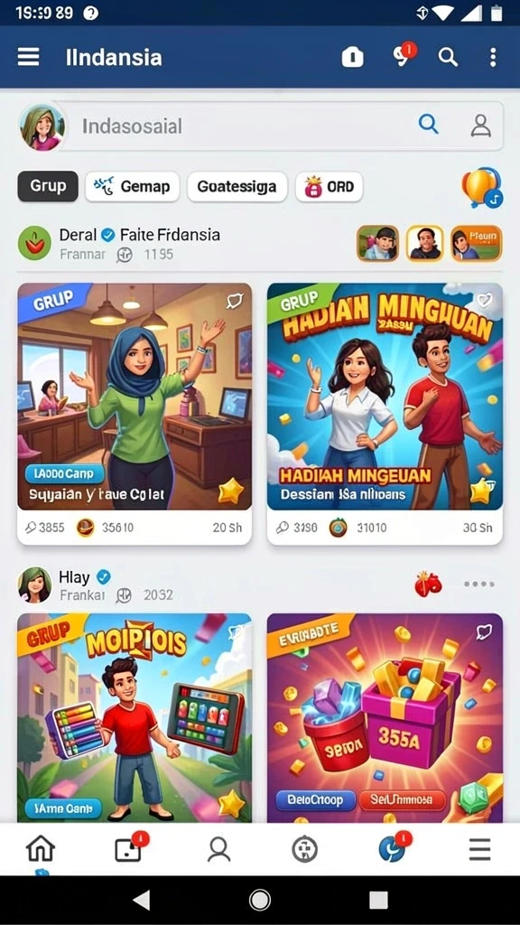 Tampilan awal ZK3 yang menarik dan user-friendly.