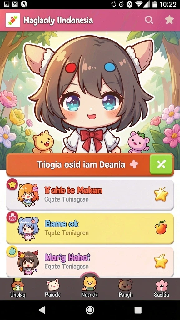 Fitur kompetisi online dengan teman-teman.